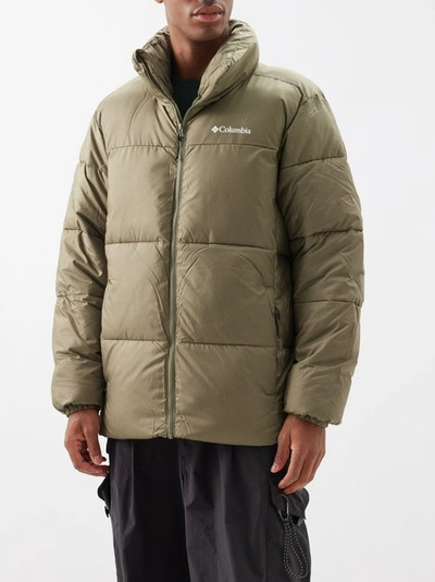 Columbia Puffect Ii Jacket In Green