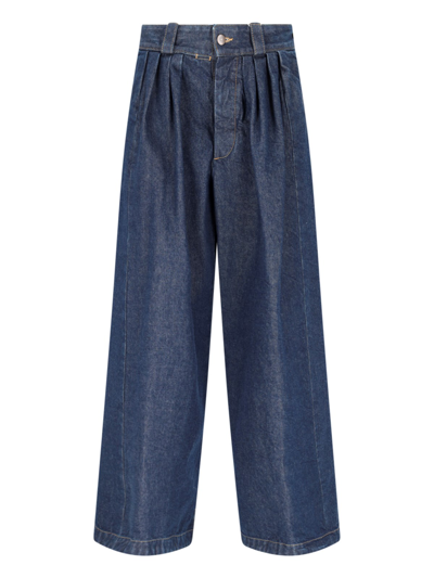 Maison Margiela Pants In Blue