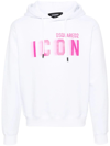 DSQUARED2 `ICON BLUR COOL FIT` HOODIE