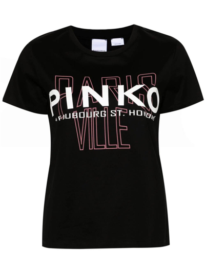 Pinko T-shirts In Black