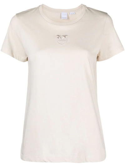 Pinko `bussolotto` T-shirt In White