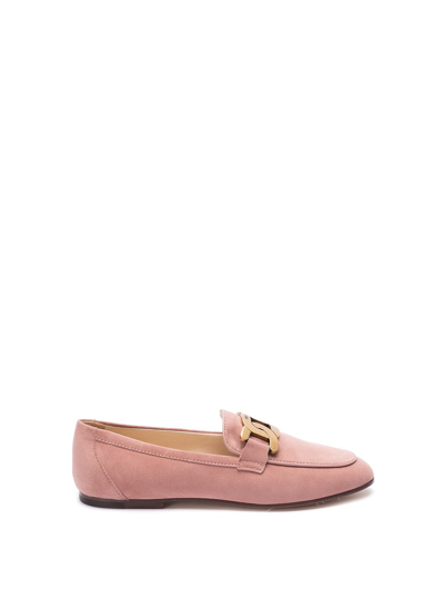 Tod's `kate` Loafers In Pink