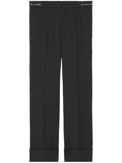 Gucci Wool Pant In Black