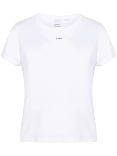 Pinko `basico` T-shirt In White