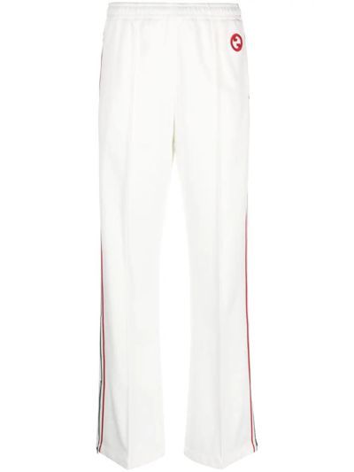 Gucci Striped Track Pants In White