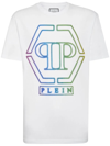 PHILIPP PLEIN EMBROIDERED ROUND-NECK T-SHIRT