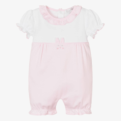 Kissy Kissy Baby Girls Pink Cottontail Hollows Shortie