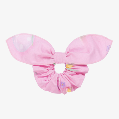 Lapin House Kids' Girls Pink Floral Scrunchie