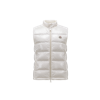 MONCLER COLLECTION ALCIBIA DOWN VEST WHITE