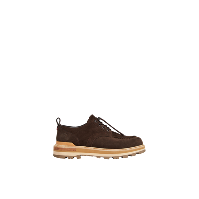 Moncler Collection Peka City Derby Shoes Brown