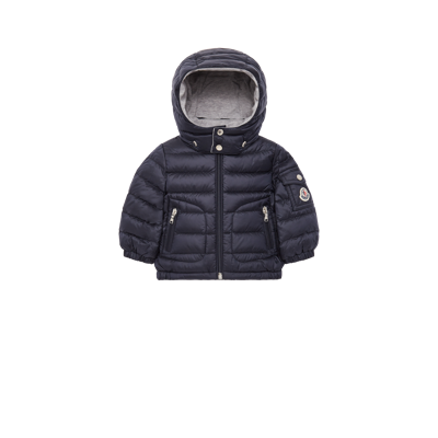 Moncler Kids' Lauros Down Jacket Blue In Bleu