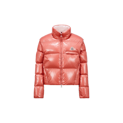 Moncler Collection Almo Short Down Jacket Pink