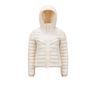 Moncler Collection Bixi Short Down Jacket White In Blanc