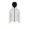 Moncler Long Sleeve Hooded Puffer Jacket In Grey
