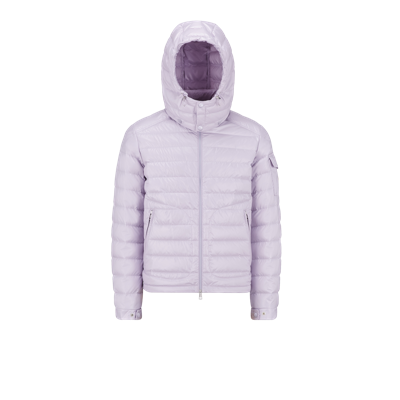 Moncler Collection Lauros Short Down Jacket Purple In Violet