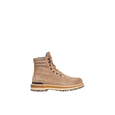 Moncler Collection Peka Trek Hiking Boots Beige