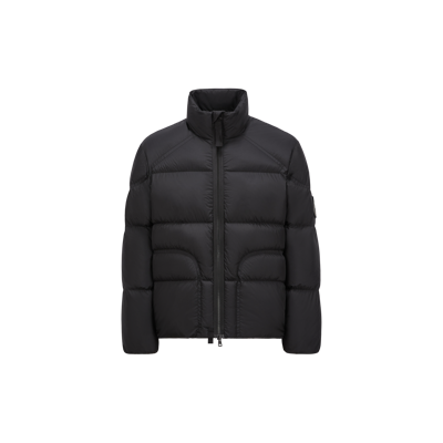 Moncler Collection Chaofeng Short Down Jacket Black In Noir