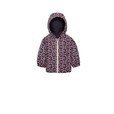 Moncler Kids' Clarinet Hooded Jacket Multicolor In Multicolore