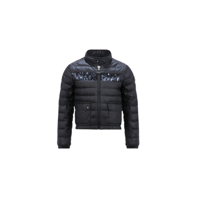 Moncler Kids' Palans Down Jacket Blue