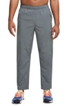 Nike Dri-fit Tapered Versatile Pants In Smoke Grey/ Black/ Silver