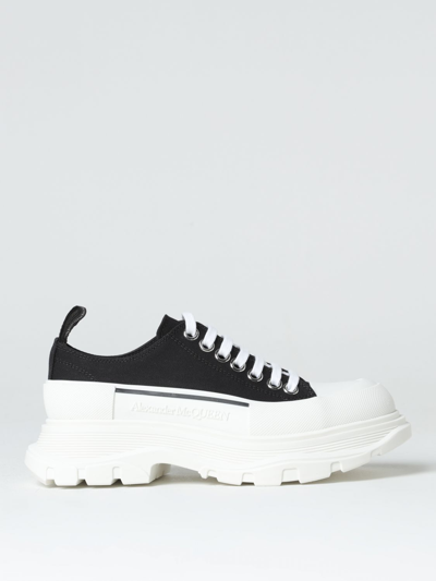 ALEXANDER MCQUEEN MCQUEEN TREAD SLICK SNEAKERS IN CANVAS AND RUBBER,F09689002
