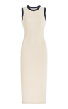 Flore Flore Esmé Organic Cotton Midi Dress In Ivory