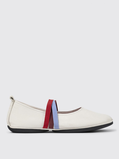 Camper Ballet Flats  Woman Color White