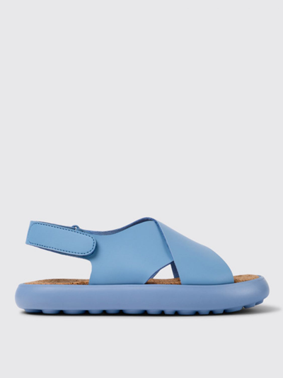 Camper Flat Sandals  Woman Color Blue