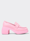 Camper Thelma 67mm Block-heel Loafers In Pink