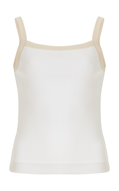 Flore Flore May Cotton Camisole Top In Ivory