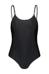 Alyx Open-back Buckle-detail Bodysuit In Black