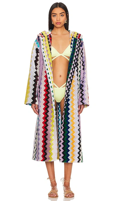 Missoni Carlie Hooded Bathrobe In N,a