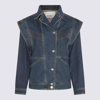 Isabel Marant Harmon Button In Faded Blue