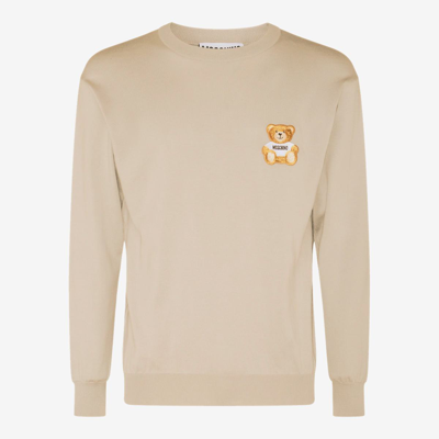 Moschino Beige Cotton Knitwear