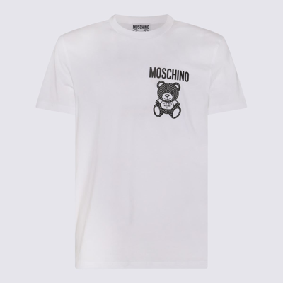 Moschino White Cotton T-shirt