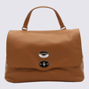 ZANELLATO ZANELLATO BROWN LEATHER POSTINA S TOP HANDLE BAG