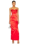 Superdown Drusilla Gown In Red