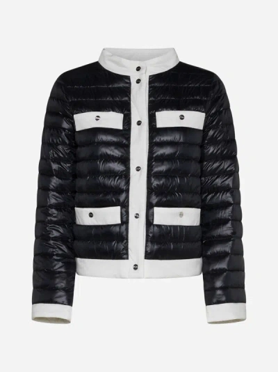 Herno Down Jacket In Black