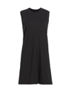 Atm Anthony Thomas Melillo Women's Cotton Jersey Sleeveless Minidress In Black