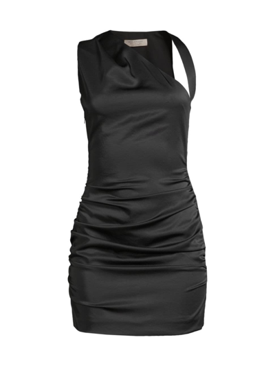 Bec & Bridge Women's Ula Asymmetric Minidress In Black