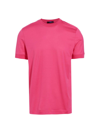 Kiton Men's Cotton Crewneck T-shirt In Pink