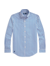 Polo Ralph Lauren Men's Striped Long-sleeve Button-down Sport Shirt In Blue White