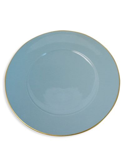 Anna Weatherley Porcelain Charger In Blue