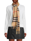 Burberry Women's Giant Check Cashmere Scarf In Neutral
