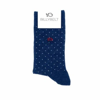 Billybelt Calcetines French Square  In Blue