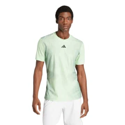 Adidas Originals T-shirt Airchill Pro Freelift Uomo Semi Green Spark