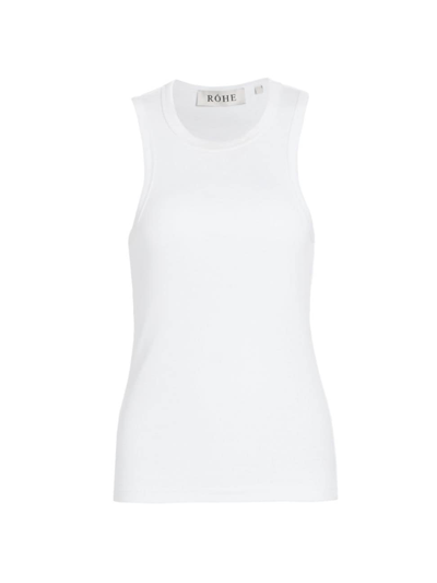 Rohe Cotton Tank Top In White