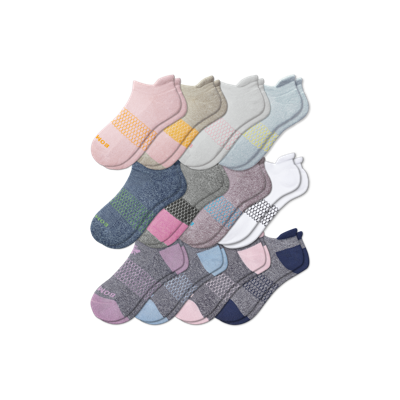 Bombas Ankle Sock 12-pack In Soft Rose Originals Mix