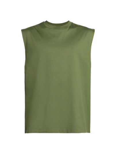 Marni Men's Sleeveless Crewneck T-shrt In Leaf Green