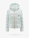 Moncler Andro Hooded Down Puffer Jacket In Blue